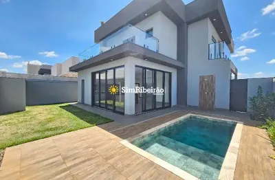 Casa em condomínio fechado com 3 quartos à venda na Estrada Municipal Vista Alegre, Vivendas da Mata, Ribeirão Preto