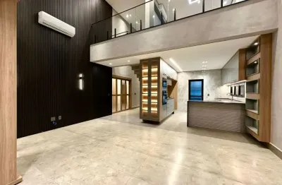 Linda casa térrea, 03 suítes, com mesanino, disponível para venda na vila do golf - ribeirão preto