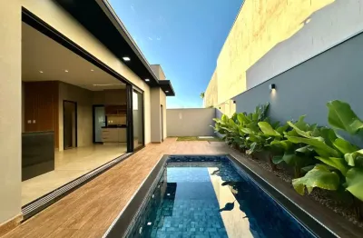 Casa térrea recém construída com 3 suítes, escritório, despensa, à venda na vila do golf - ribeirão preto