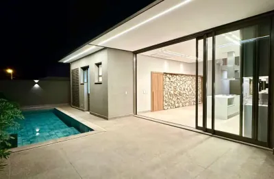 Casa impecável, semimobiliada, sobrado com 270 m² à venda em condominio na vila do golf, ribeirão preto / sp