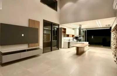 Casa impecável, semimobiliada, sobrado com 270 m² à venda em condominio na vila do golf, ribeirão preto / sp