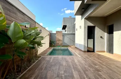 Casa térrea impecável, nova, recém construída, com 03 suítes e cozinha separada à venda em condomínio na zona sul de ribeirão preto
