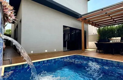 Belíssimo sobrado com 03 suítes, escritório e varanda gourmet separada disponível para venda na vila do golf, ribeirão preto / sp