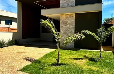 Belíssima casa térrea com 03 suítes e escritório, completa em armários à venda em residencial fechado na zona sul de ribeirão preto