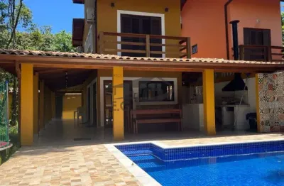 Casa em condomínio fechado com 4 quartos à venda no Sertão do Camburi, São Sebastião 