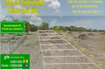 Terreno à venda na francisco josé dantas, 0001, caponga funda, pindoretama por r$ 90.000