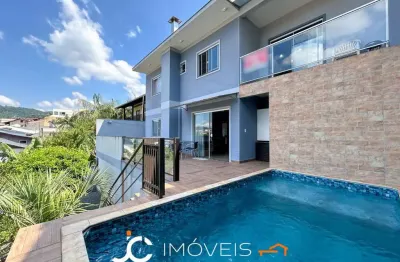 Casa com 4 dormitórios sendo 1 suíte  à venda, 311 m² por r$ 1.200.000 - velha central - blumenau/sc