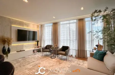 Apartamento com 3 dormitórios à venda, 149 m² por r$ 1.469.000,00 - vila nova - blumenau/sc