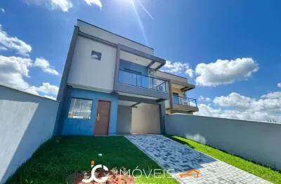 Sobrado com 3 dormitórios à venda, 135 m² por r$ 549.000,00 - rio morto - indaial/sc