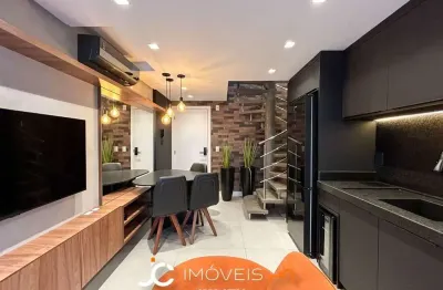 Apartamento com 1 dormitório à venda, 34 m² por r$ 550.000,00 - velha - blumenau/sc