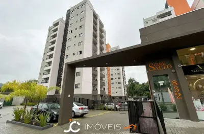 Apartamento com 2 dormitórios à venda, 55 m² por r$ 297.000,00 - salto do norte - blumenau/sc