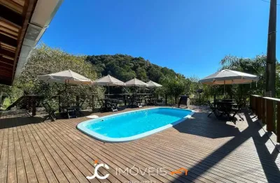 Sítio com 3 dormitórios à venda, 50000 m² por r$ 1.750.000,00 - vila itoupava - blumenau/sc