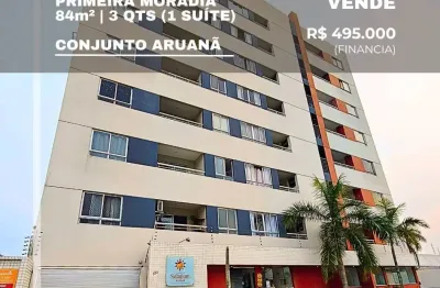 Apartamento com 3 quartos à venda na Rua João Pimentel, 120, Ponta Negra, Manaus