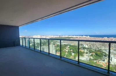 Apartamento para venda em salvador, horto florestal, 4 dormitórios, 4 suítes, 5 banheiros, 4 vagas