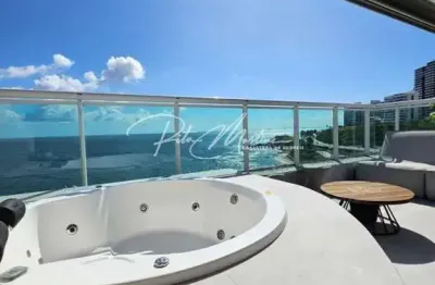 Cobertura duplex para venda em salvador, ondina, 2 dormitórios, 2 suítes, 2 banheiros, 3 vagas