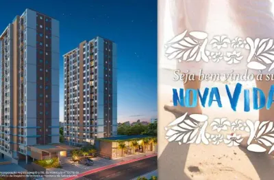 Apartamento para venda em salvador, itapuã, 2 dormitórios, 2 suítes, 3 banheiros, 1 vaga