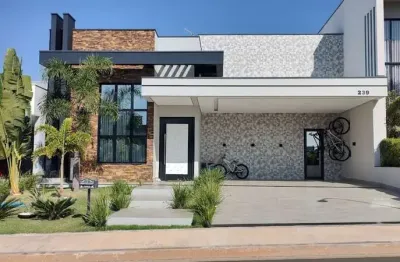 Casa de alto padrão em condomínio no jardim dona lucilla, indaiatuba-sp: 3 quartos, 3 suítes, 3 salas, 5 banheiros, 192 m².