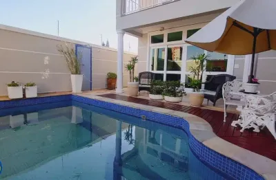 Sobrado com 4 suítes edicula e piscina - solar do itamaraca indaiatuba