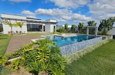Casa em condomínio de luxo no jardim indaiatuba golf: 4 quartos, 4 suítes, 3 salas e 403,00 m² de área!
