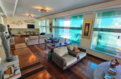 Apartamento alto padrão frente ao mar no guarujá  5 dormitórios, 4 suítes!