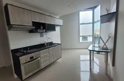 Apartamento de 1 quarto e 1 suíte na vila alpina, santo andré-sp: 2 salas, 2 banheiros, 1 vaga, 49 m² de luxo!