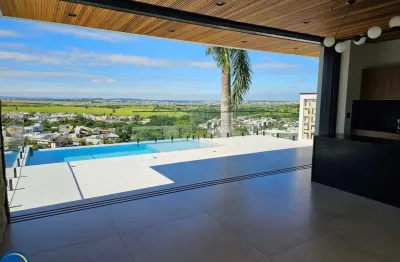 Casa de alto padrão à venda no jardim vila paradiso ? indaiatuba/sp | 4 suítes, piscina com vista panorâmica