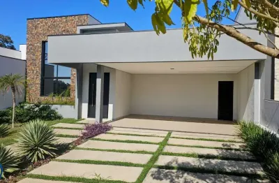 Casa térrea com 3 suítes, pé-direito alto, piscina e gourmet à venda no jardim piemonte - indaiatuba/sp