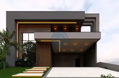 Casa de luxo em condomínio no jardim piemonte, indaiatuba-sp: 3 quartos, 3 suítes, 2 salas, 5 banheiros e 4 vagas, 230m²!