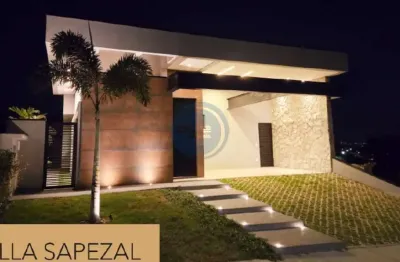 Espetacular casa em condomínio de luxo na vila inglesa, indaiatuba-sp: 3 quartos, 3 suítes, 2 salas, 5 banheiros, 4 vagas, 198m²!