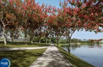 Terreno em condomínio fechado à venda no Loteamento Quintas do Lago, Indaiatuba 
