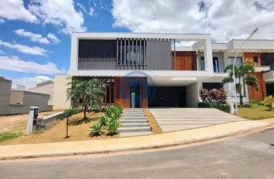 Casa de luxo em condomínio no jd. residencial maria dulce, indaiatuba-sp: 4 quartos, 4 suítes, 2 salas, 6 banheiros e 4 vagas.