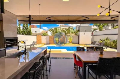 Casa em condomínio fechado com 4 quartos à venda na Rua Flávio Sureira, 37, Jardim Residencial Helvétia Park I, Indaiatuba