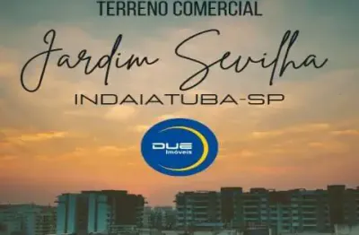 Terreno comercial à venda em Indaiatuba-SP, Jardim Sevilha - 381,08m² de área. Aproveite essa oportunidade única!