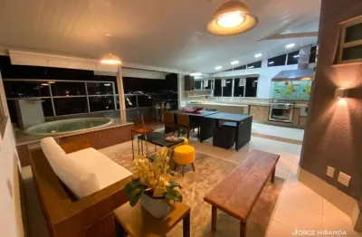 Cobertura com 3 dormitórios à venda, 187 m² por r$ 1.590.000,00 - centro - guarapari/es