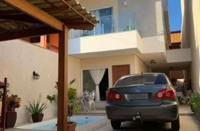 Casa duplex com 3 suítes à venda na praia do morro - guarapari/es