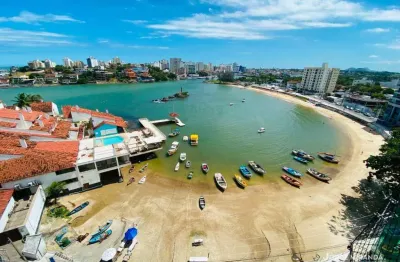 Apartamento com 3 quartos frente p/ mar à venda na prainha de muquiçaba - guarapari/es