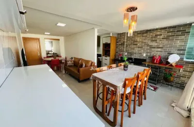 Apartamento com 2 dormitórios à venda, 75 m² por r$ 700.000,00 - praia do morro - guarapari/es