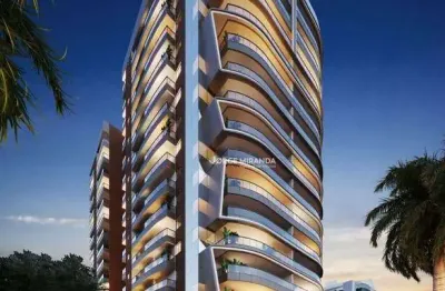 Apartamento com 4 dormitórios à venda, 206 m² por r$ 2.450.000,00 - praia do morro - guarapari/es