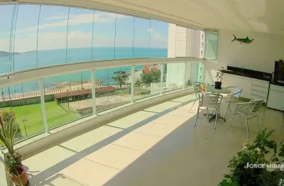 Apartamento com 3 dormitórios à venda, 177 m² por r$ 1.250.000,00 - prainha de muquiçaba - guarapari/es