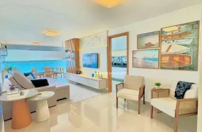 Apartamento com 3 dormitórios à venda, 115 m² por r$ 1.950.000,00 - praia do morro - guarapari/es