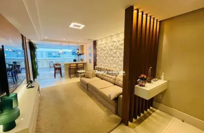 Apartamento com 3 dormitórios à venda por r$ 1.200.000,00 - praia do morro - guarapari/es