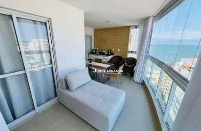 Apartamento com 2 dormitórios à venda por r$ 860.000 - praia do morro - guarapari/es