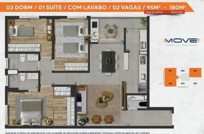 Apartamento com 3 quartos à venda na Rua General Júlio Marcondes Salgado, Centro, Botucatu