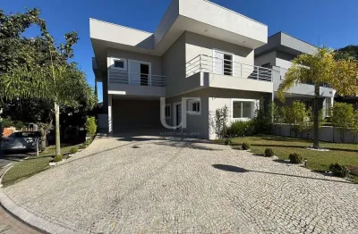 Casa com 4 suítes para locação, portal do bosque, louveira, sp