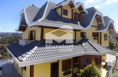 Casa em condomínio fechado com 5 quartos à venda na Praça São Benedito, 45, Jardim do Embaixador, Campos do Jordão