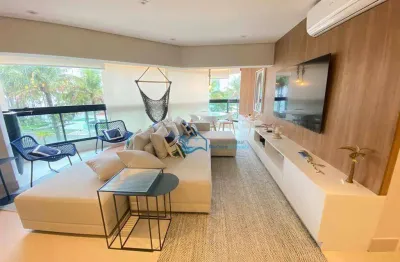 Apartamento com 4 dormitórios à venda, 170 m² por r$ 4.500.000,00 - riviera módulo 3 - bertioga/sp