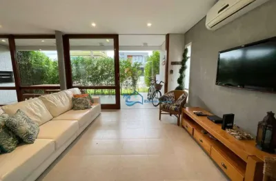 Village com 4 dormitórios para alugar, 225 m² por r$ 2.800,00/dia - riviera módulo 24 - bertioga/sp