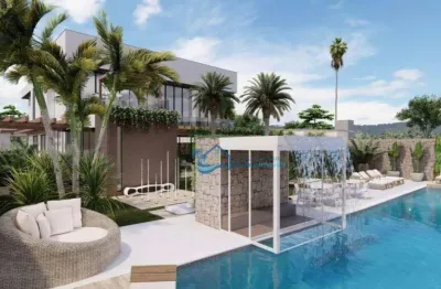 Casa com 6 dormitórios à venda, 980 m² por r$ 25.000.000,00 - riviera módulo 16 - bertioga/sp