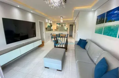 Apartamento com 3 dormitórios para alugar, 138 m² por r$ 6.000,00/dia - riviera módulo 08 - bertioga/sp