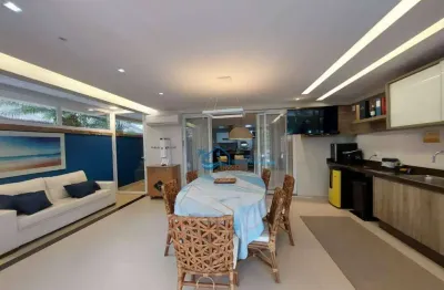 Apartamento com 5 dormitórios à venda, 357 m² por r$ 7.300.000,00 - riviera módulo 07 - bertioga/sp